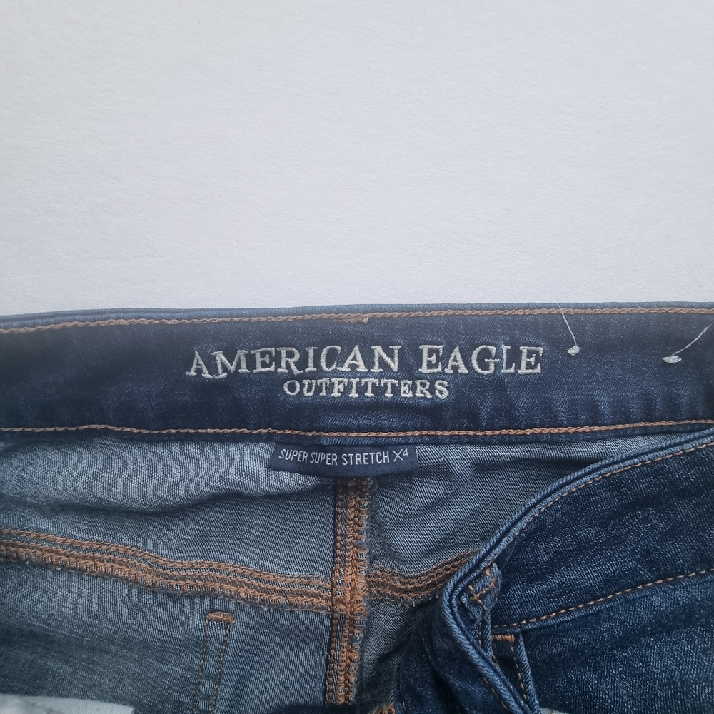 Blue jeggings size 6 by American eagle outfitters